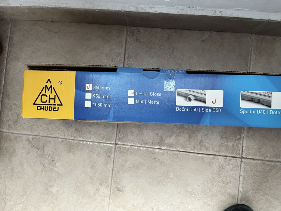 Чисто нов линеен сифон MCH Tile