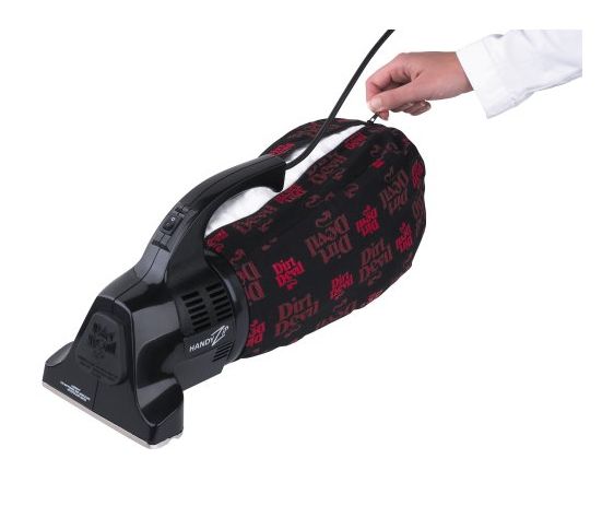 Ръчна прахосмукачка с въртяща се четка за почистване на мебели, стълби