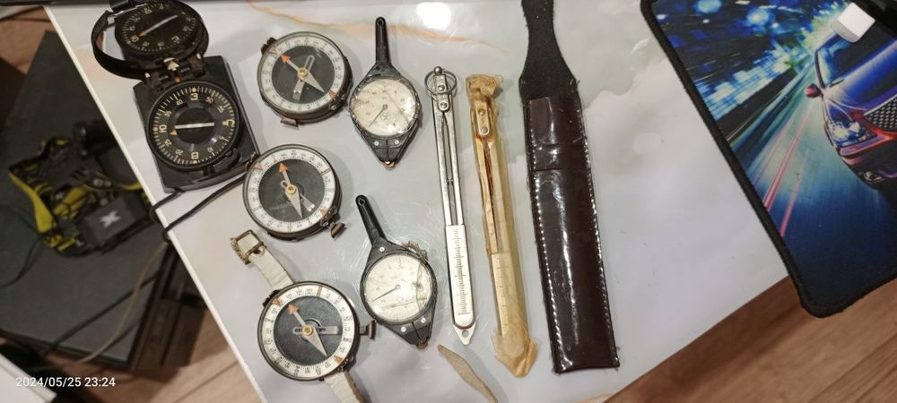 Курвиметр, компасы, цыркули