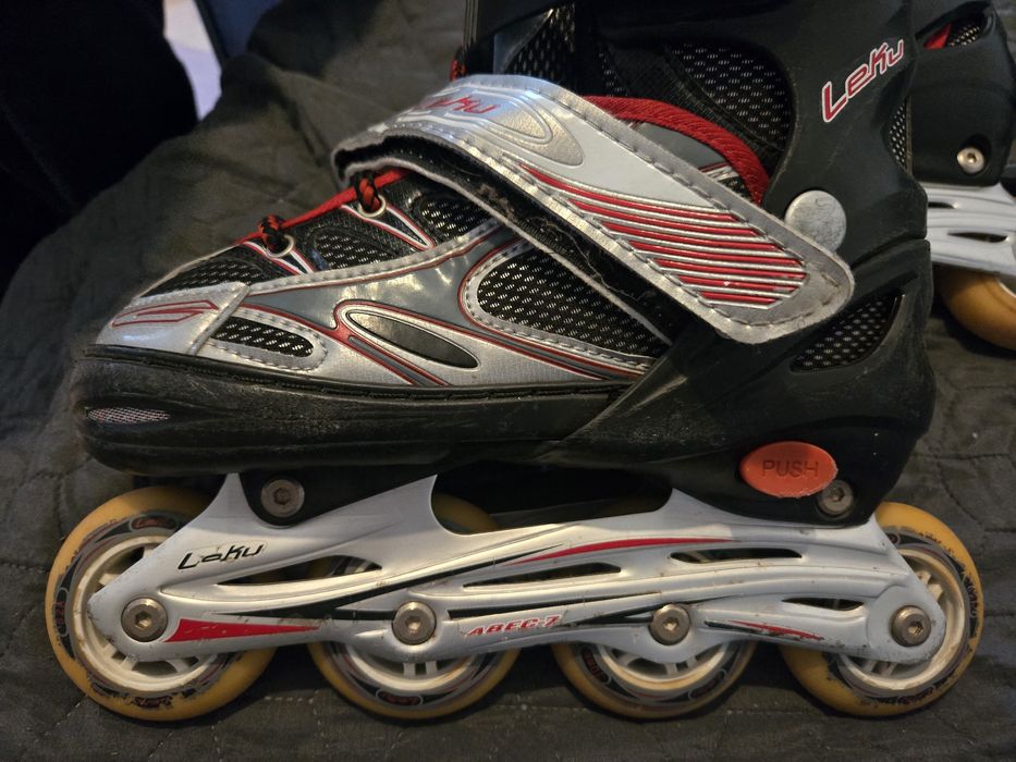 Ролери leku с подарък наколенки