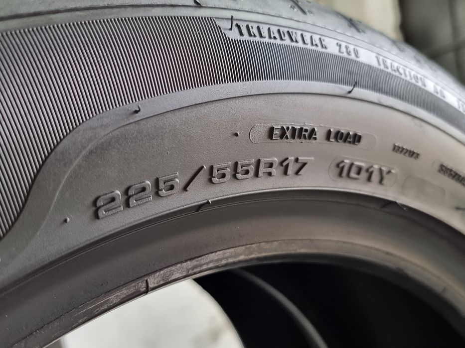 "Dot 23" 225/55/17 Sava 4Броя: 380лв 6.5мм