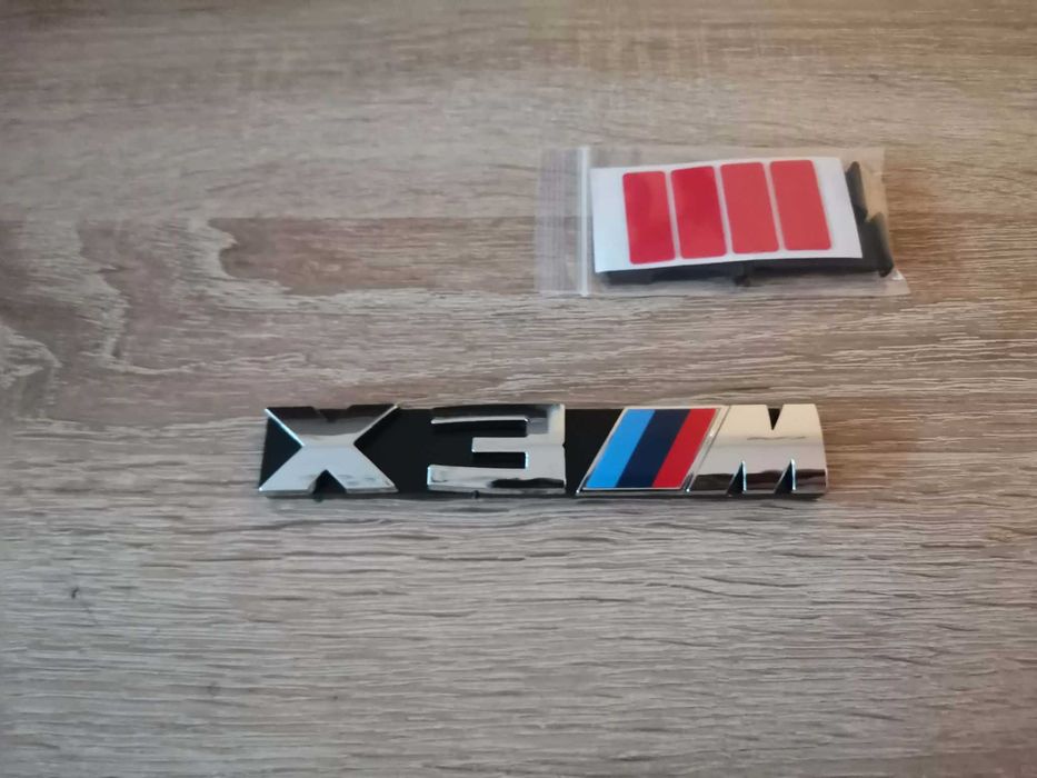 Предна решетка сребриста емблема BMW X3M