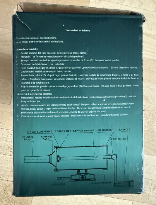 Aparat de facut carnati - Grunberg
