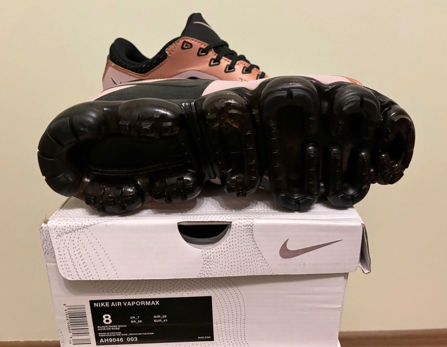 Nike Air VaporMax Black/Rose Gold - 41, 42, 43