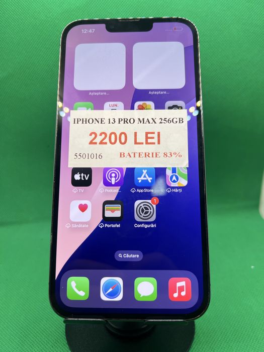 Iphone 13 pro max 256gb 100% bat•Amanet Lazar Crangasi•55010