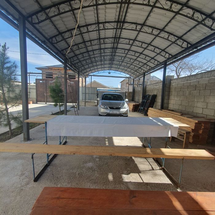 Новые стол стулья ручная работа