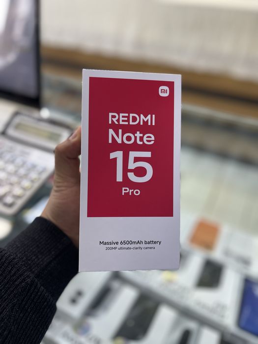 Xiaomi redmi note 15 pro 4G 1 yil garantiya