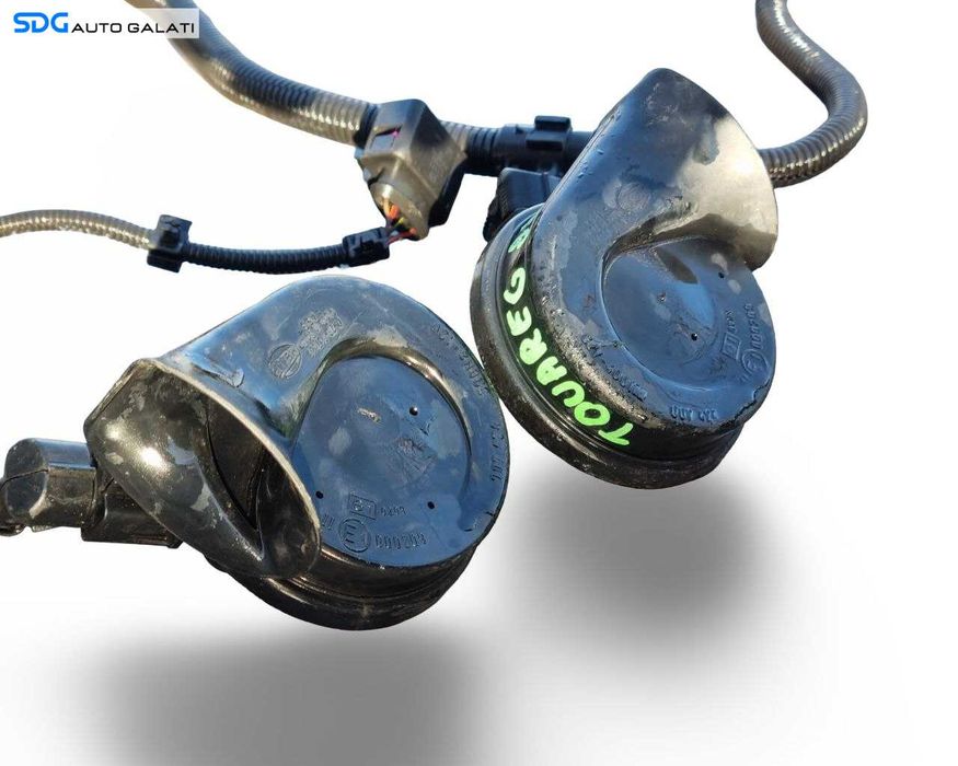 Set Claxon Claxoane Volkswagen Touareg 7L 3.0 TDI 2003 - 2010 Cod 6N0951223A, 6N0951223 [LR3433]