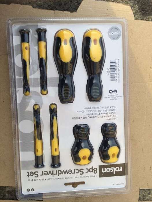 Surubelnite Anglia Rolson 8pcs screwdriver 90590