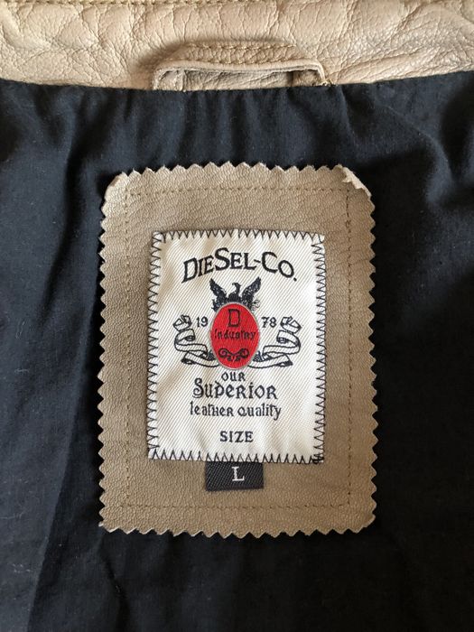 Geaca piele DIESEL - Marime L