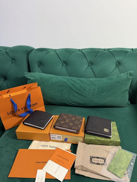 Portofel Louis Vuitton piele naturala 100% Full Box colectie noua