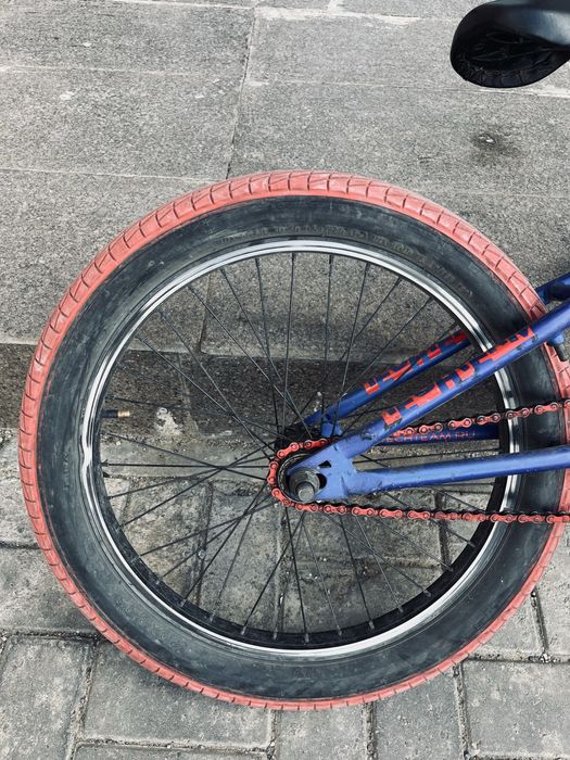 Бмх tech team mack 2020 в красном цвете