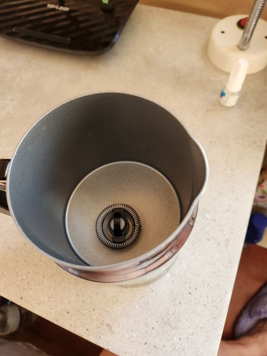 Frotter Nescafe  inox nou