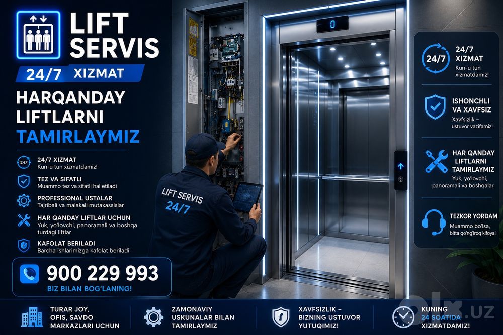 Lift ustasi toshkent
