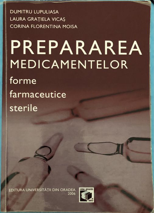 Carti Farmacie - Prepararea medicamentelor