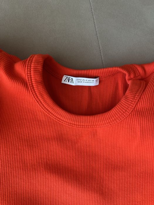 Оранжева Рокля Zara xs/s
