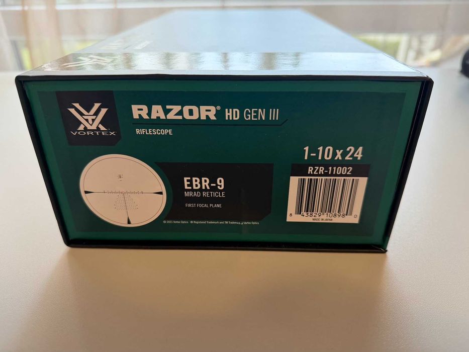 Vortex Razor HD Gen III 1-10x24 FFP + Spuhr SP-4026C