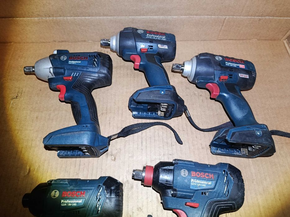 BOSCH Pistol IMPACT GDS 250-LI 18V-EC250 18V-300 GDX 18V-180 GDR18V160