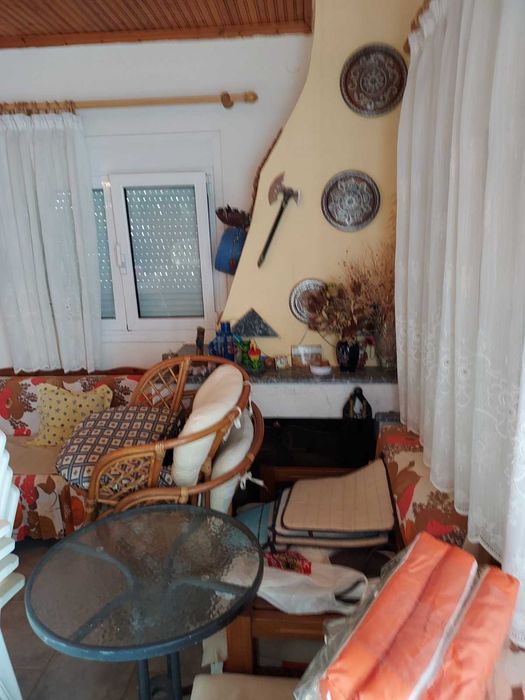 Продава се къща с гледка близо до 2 плажа в село Нея Потидея, до Нея Муданя, Касандра, Халкидики