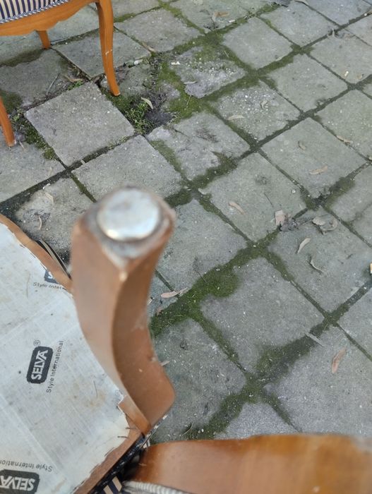 4бр италиански стола от масивно дърво