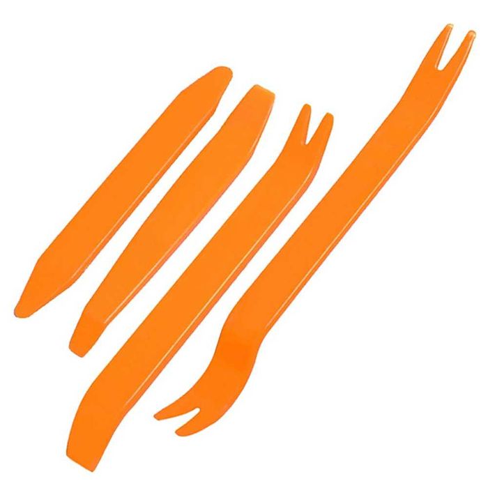 Set 4 unelte pentru indepartarea tapiteriei si pieselor plastic masini