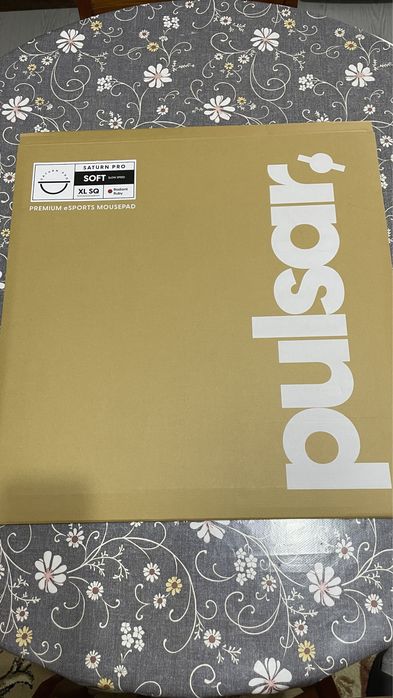 Pulsar Saturn Pro (Slimflex/Poron) XL SQ 500x500 Красный