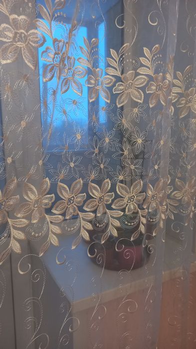 Продам тюль с рисунком