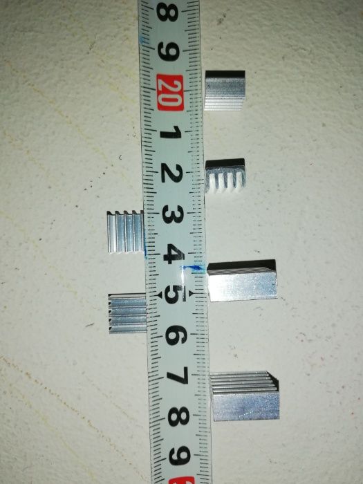 set 6 radiatoare mici aluminiu