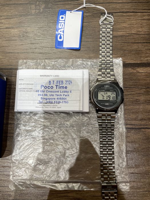 Часы CASIO Collection. A171WEGG-1A.