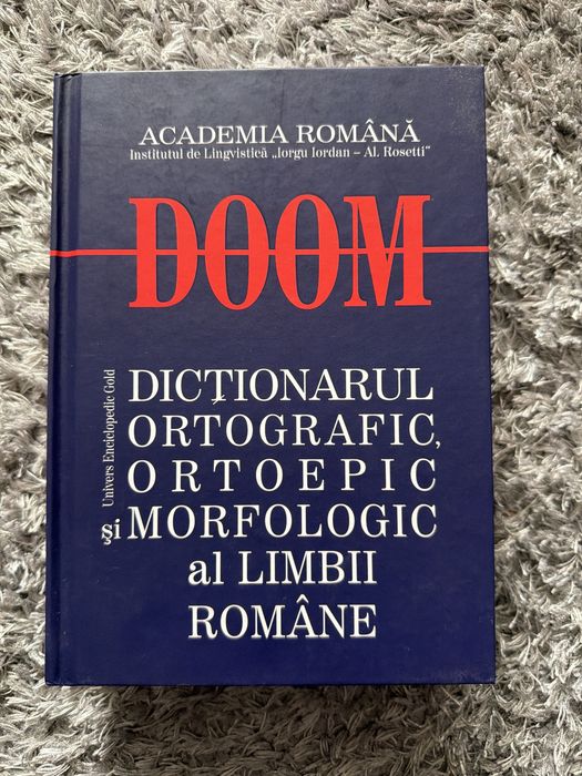 Vând DOOM (Dictionarul ortografic ortoepic morfologic al Limbii Romane