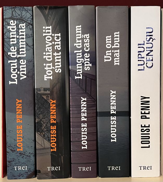 5 romane din seria Inspectorului Gamache - Louise Penny / crime, thriller, mistery