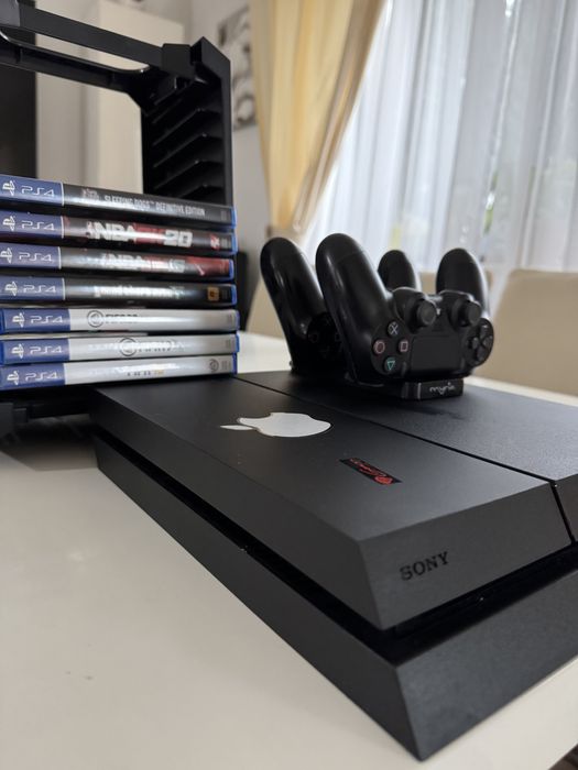Ps4+4jocuri+2 controller+stand