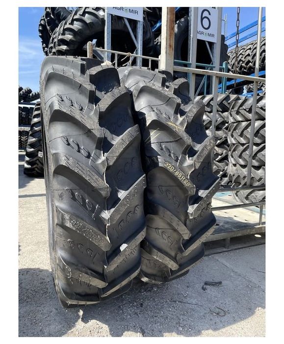 ANVELOPA 320/85 R28 KLEBER TRAKER 124/121A8/B TL  Cauciucuri tractor, Fiat, Case, Fendt, John Deere, New Holland, Massey Ferguson, UTB   Cauciucuri tr