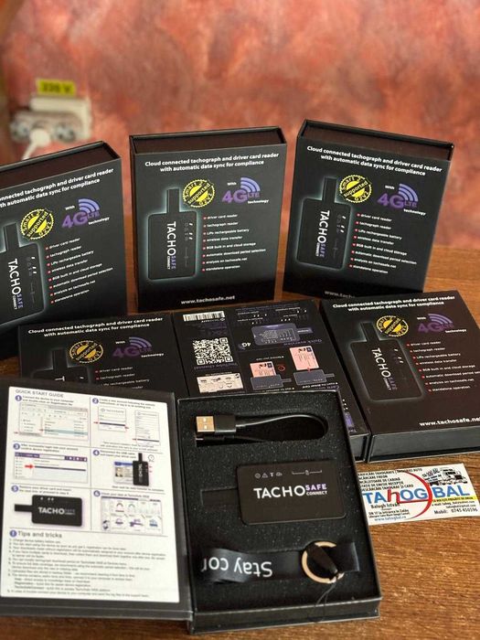 TachoSafe Connect-Cititor wireless pentru tahograf și card șofer