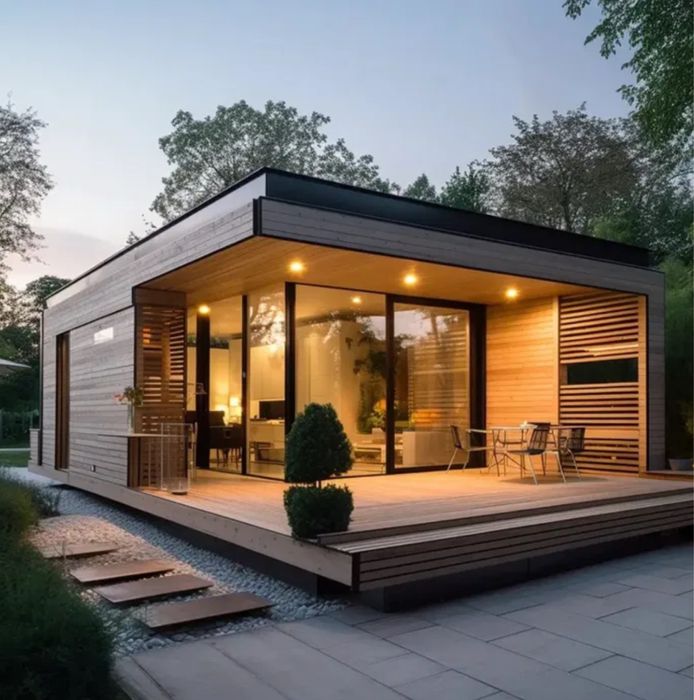 Cabane moderne la cheie