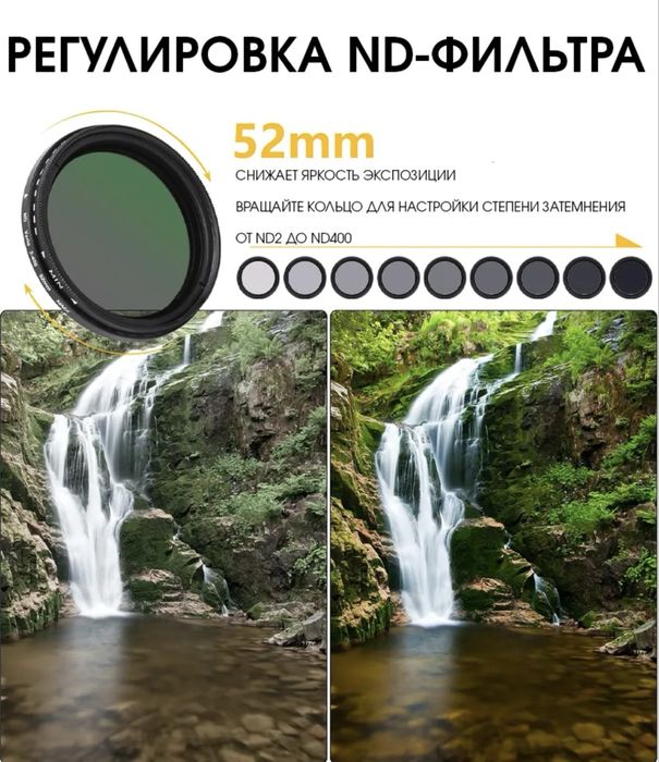 Фильтры для телефона ND, CPL КОМПЛЕКТ