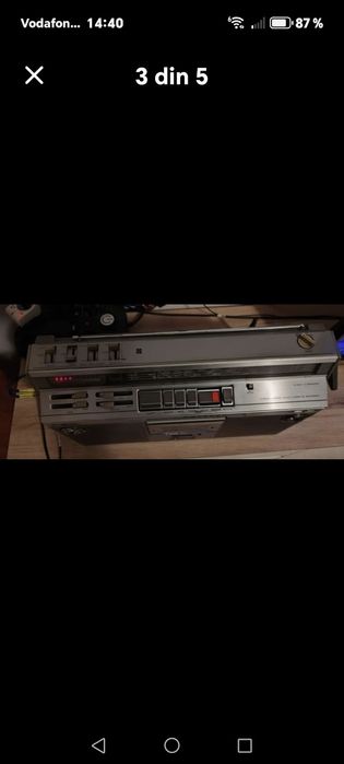 Radiocasetofon Panasonic original că Nou