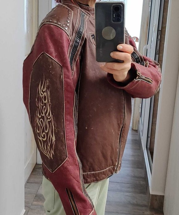 Ново мото кожено яке