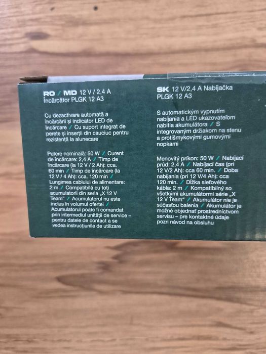 Incarcatoare acumulatori PARKSIDE 20V 4,5Ah-5lei transportul
