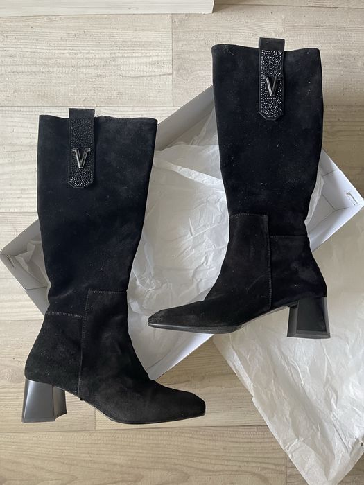 Дамски ботуши на ток