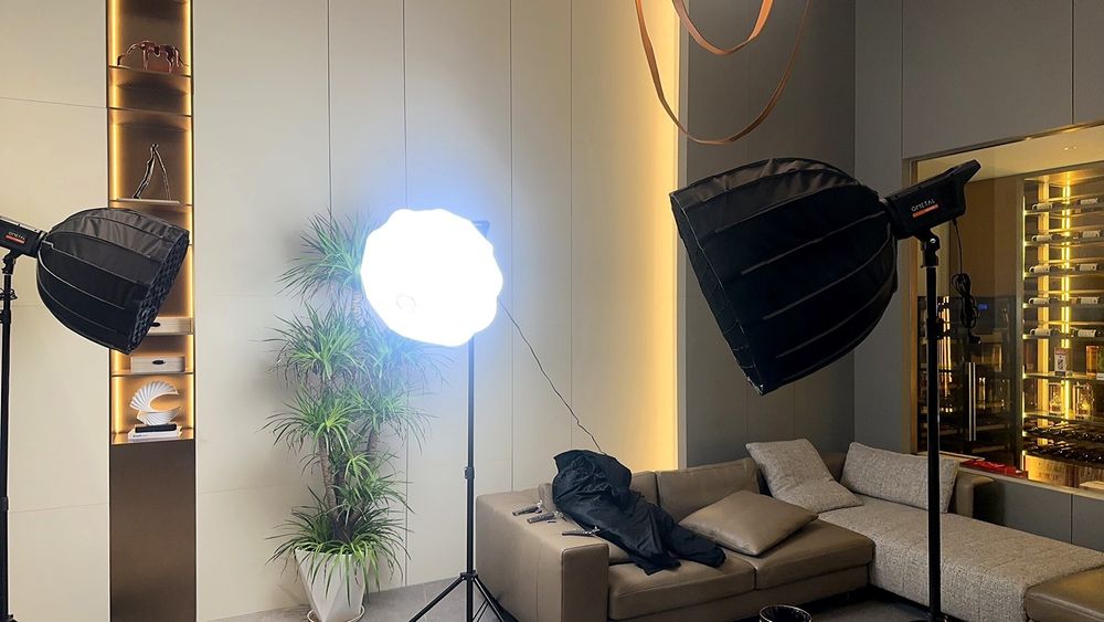 Софт бокс 2шт для съемок видео фото, лампы в подарок