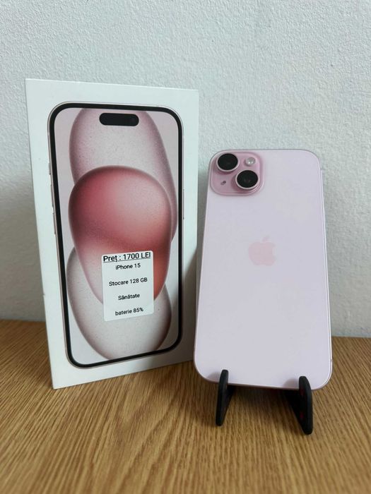 iPhone 15 - 128 GB 85% - MMC Mobile Amanet