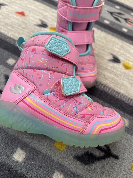 Ghete led skechers s-lights marimea 23