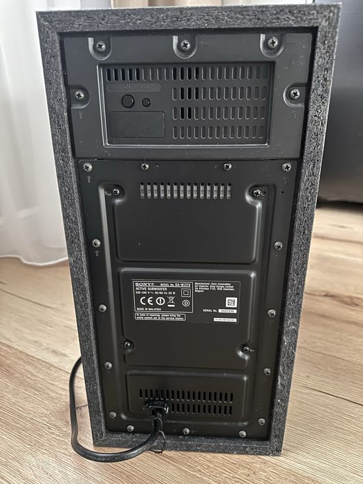 Soundbar Sony HT ZF9 cu subwoofer wireless SA WZF9