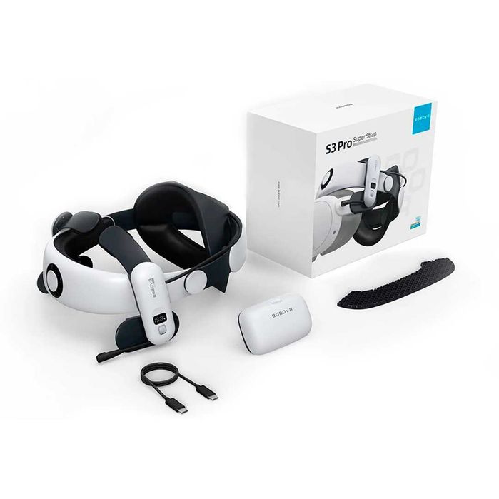 Крепление для шлема BoboVR S3 Pro с батареей для Meta Quest 3 / 3S