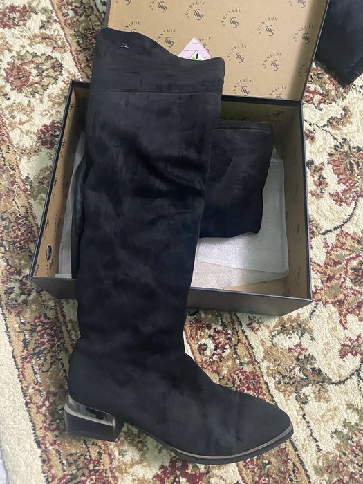 Продам зимние ботфорты