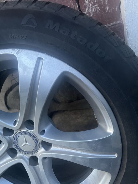 Cauciucuri iarna+jante Mercedes 255 55 17