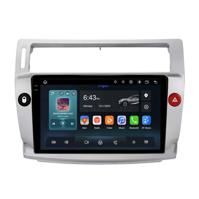 Navigatie Dedicata Citroen C4 (2004-2009), 9Inch, BT, WiFi, Carplay
