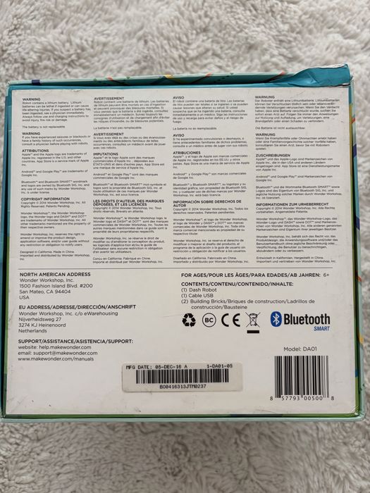 Робот Dash and Dot / нов