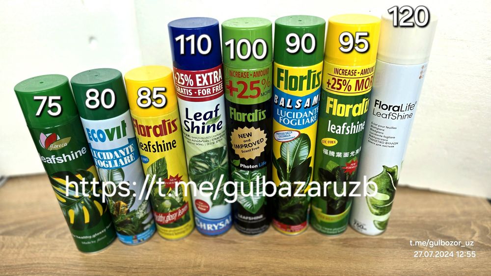 Полировка для растений